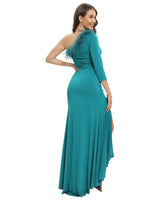 One Shoulder Long Dress 22355