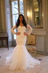 Mermaid wedding dress 33792