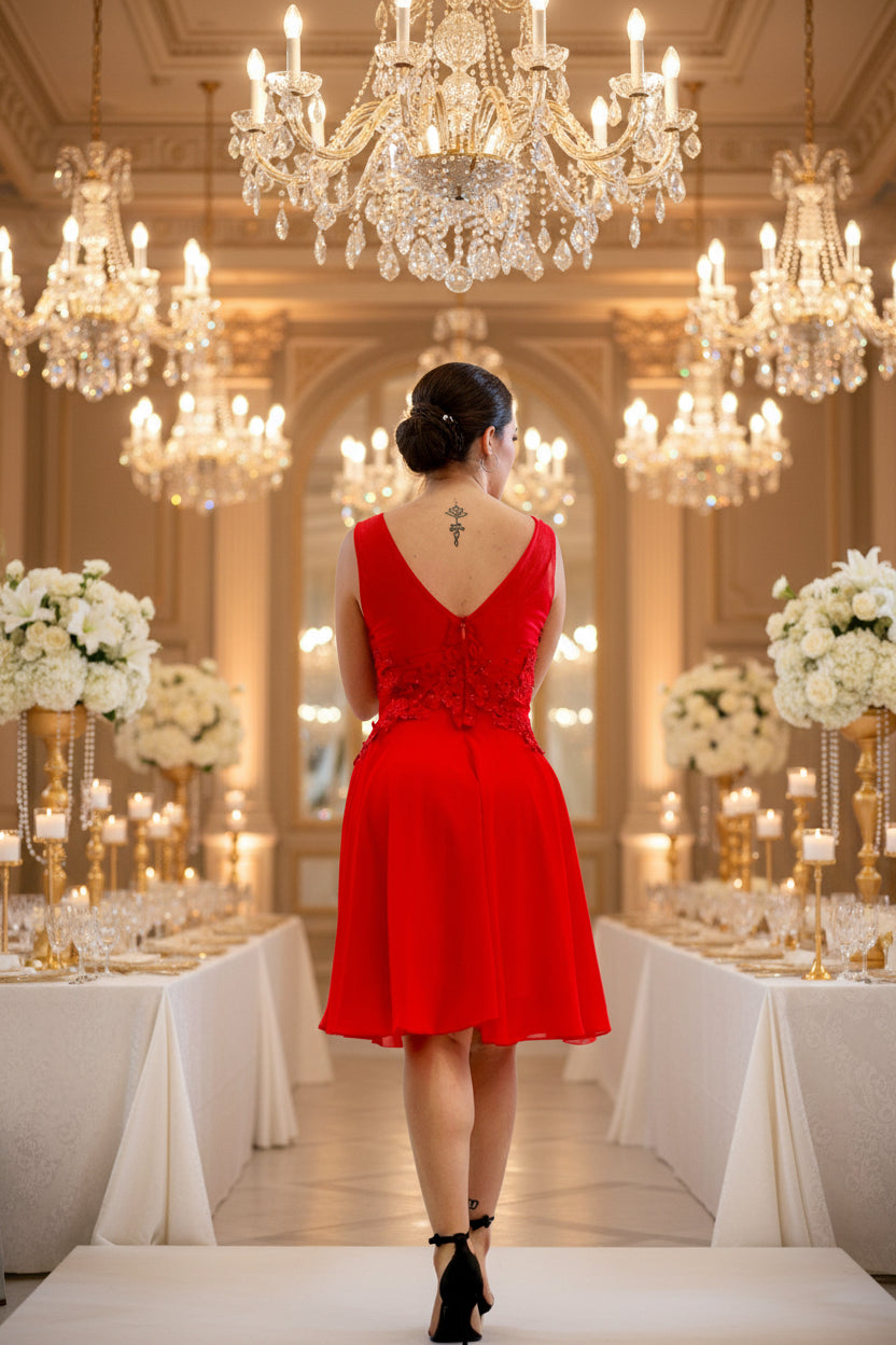 Vestido corto 6106