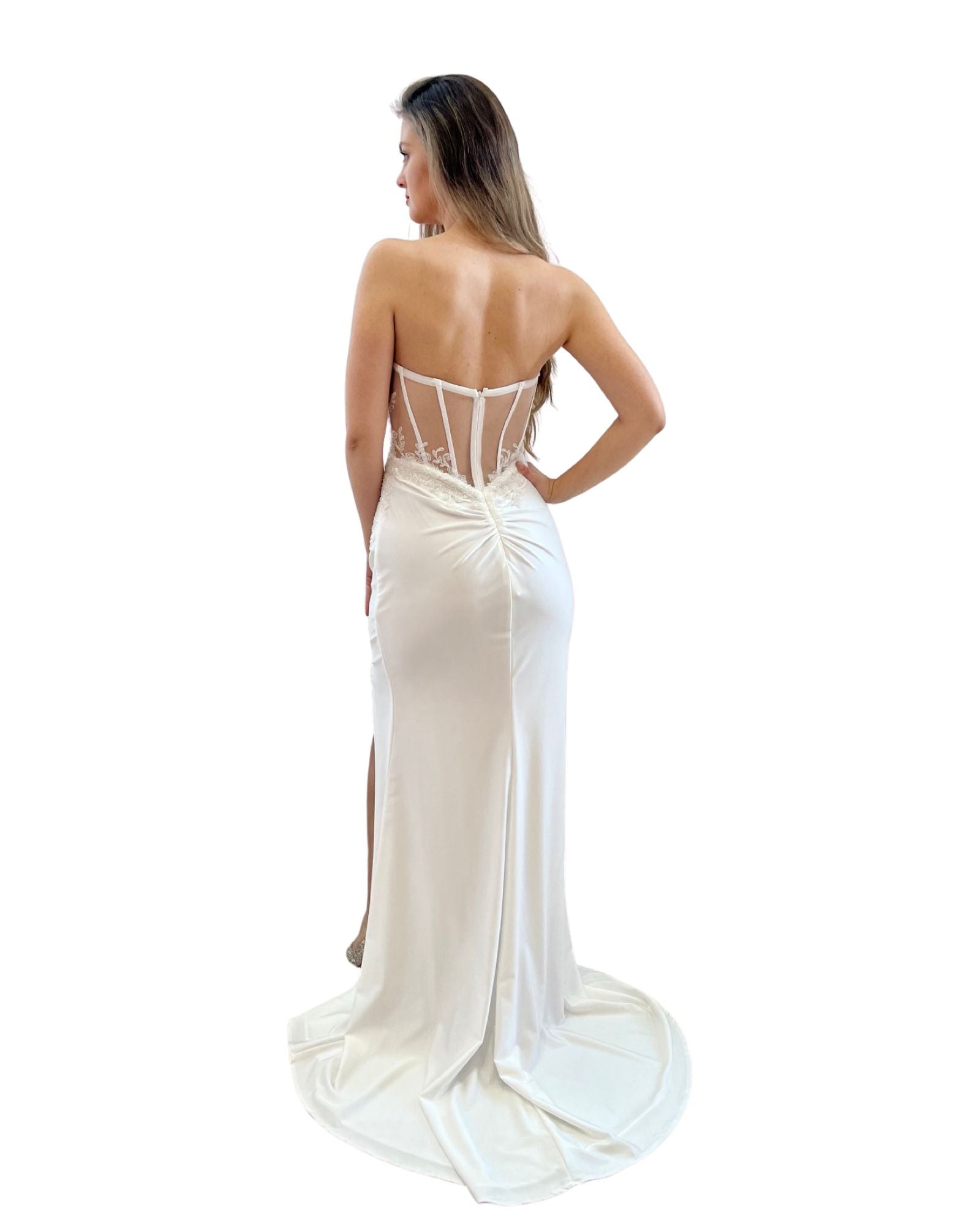 Vestido sirena novia 855003