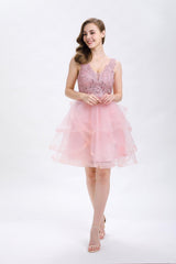 Short layered tulle dress 9281 