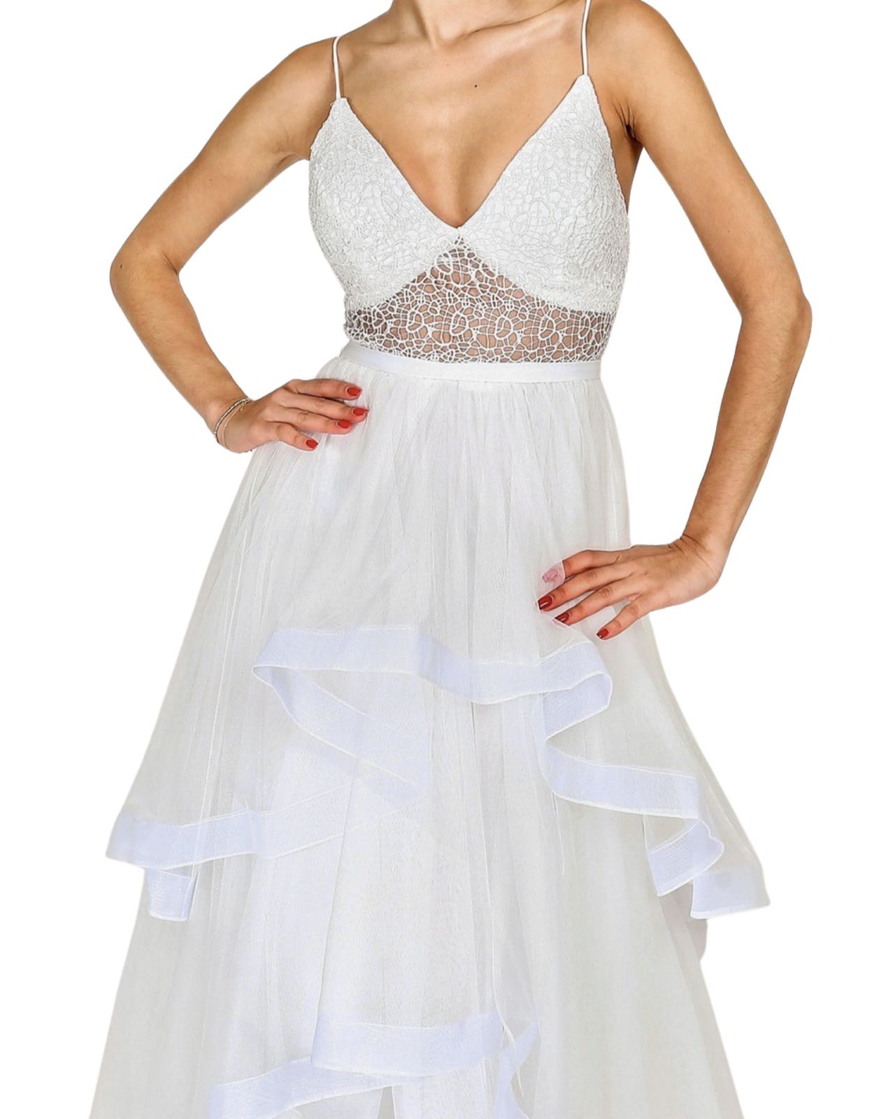 Vestido blanco 99303