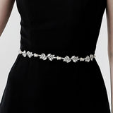 Stone and pearl belt CT010