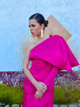 GABI asymmetric dress LZ0005