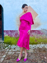 GABI asymmetric dress LZ0005