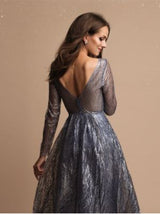 Long glitter dress HM2274