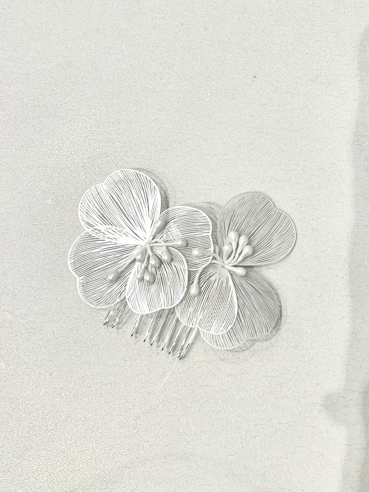 Peineta flor PN021