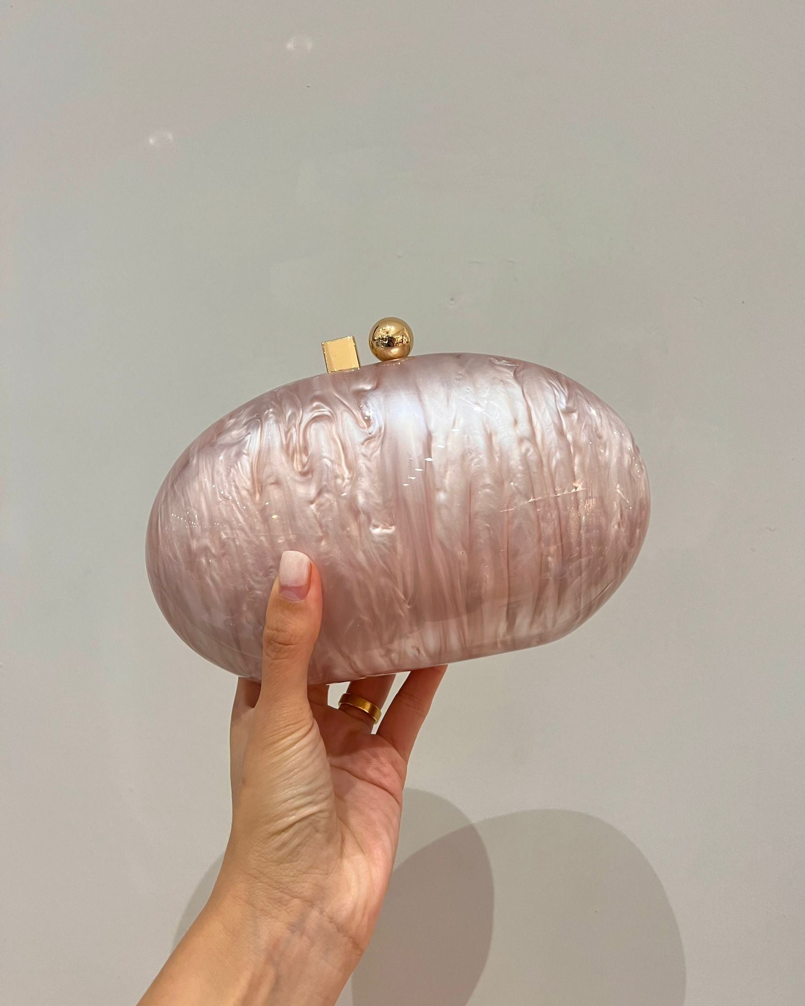Clutch/bolso nacarado BR4069