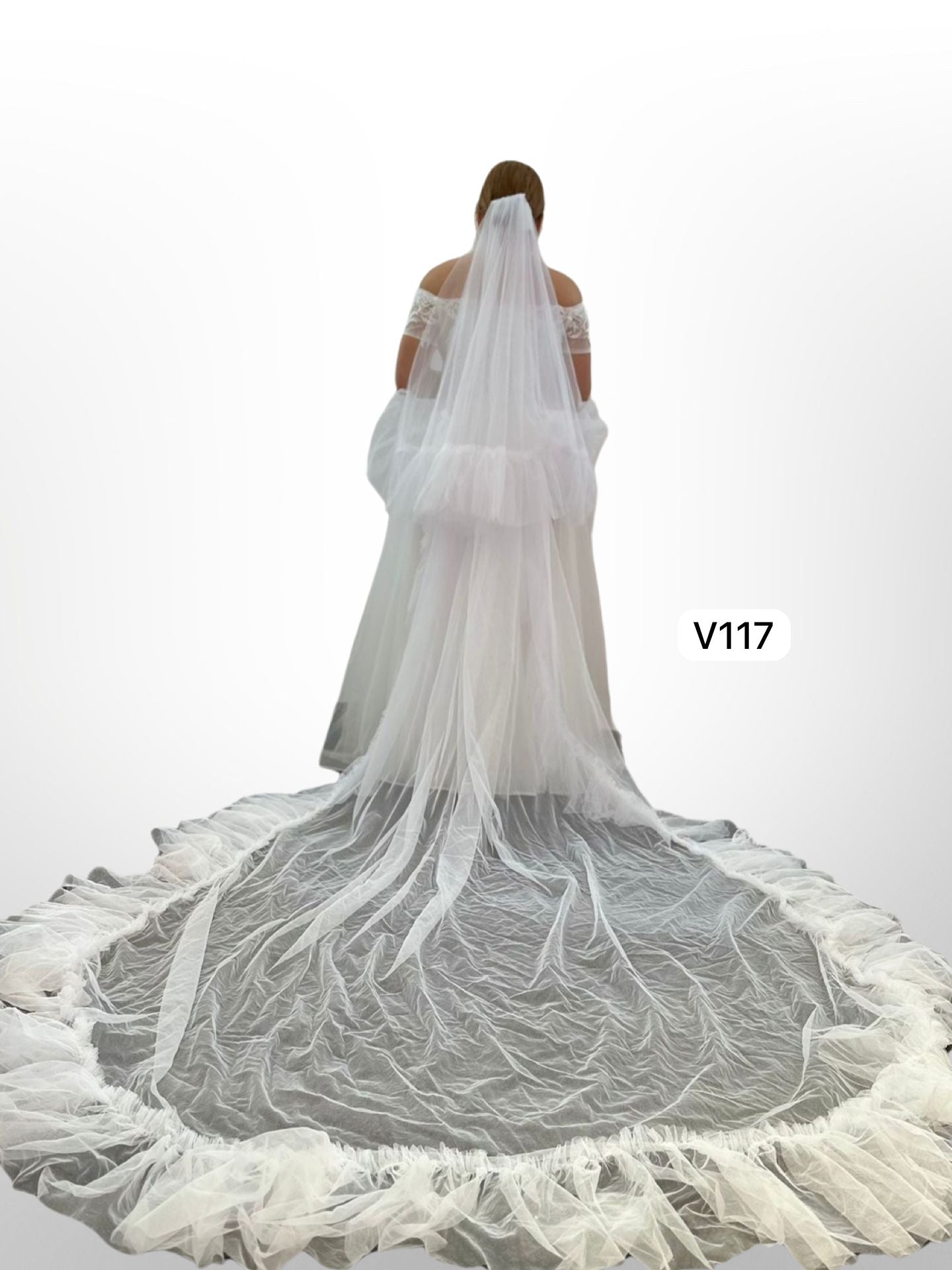 Bridal veil V117