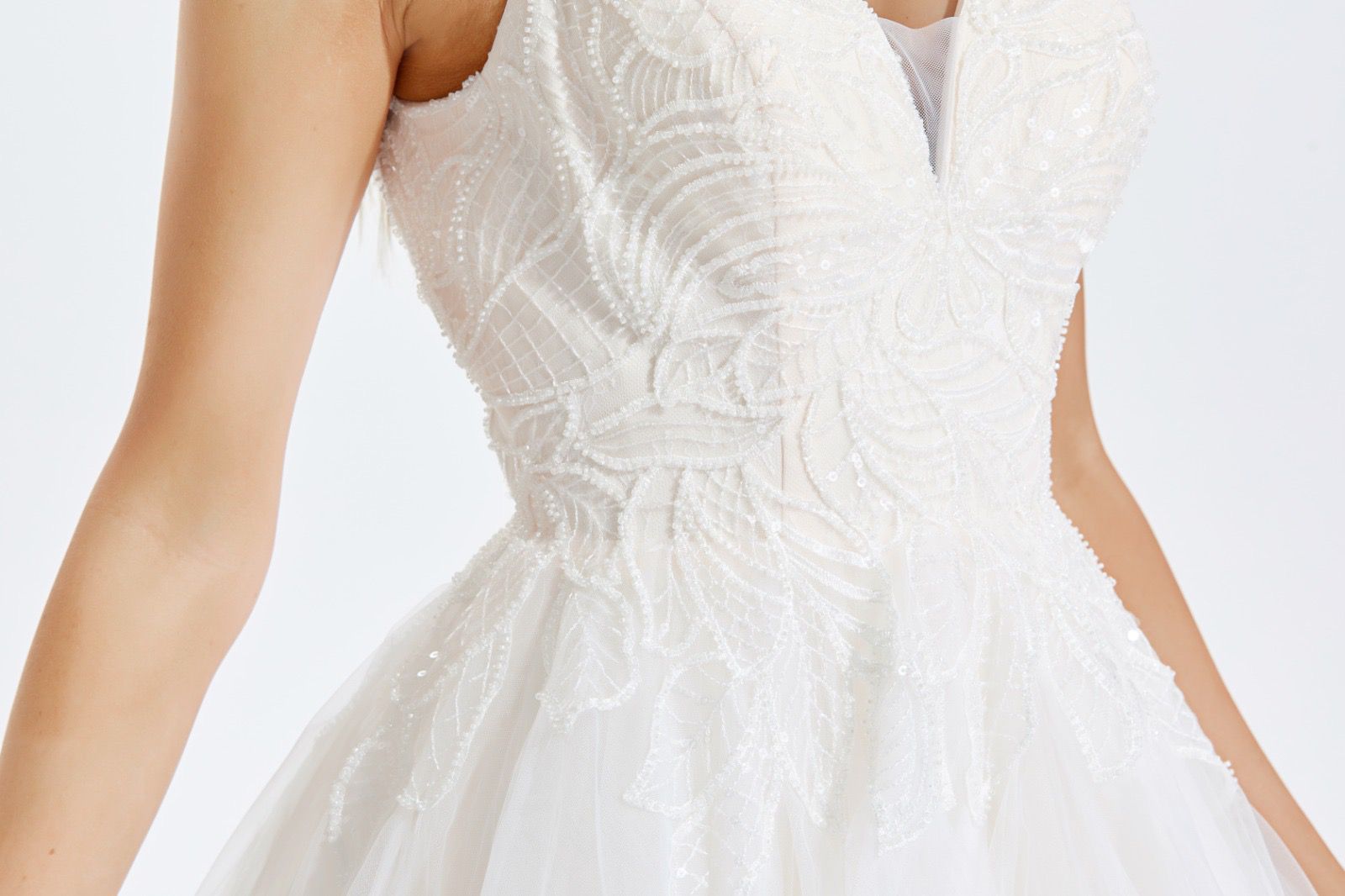 Vestido de novia tull capas W1802